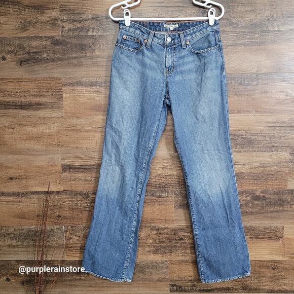 Vtg Polo Ralph Lauren Jeans Size 2 Saturday Boot Mid Rise RL67 Y2K - Picture 1 of 12